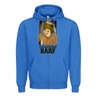 True Royal spaceballs   barf Zipper Hoodie - lanVoArt