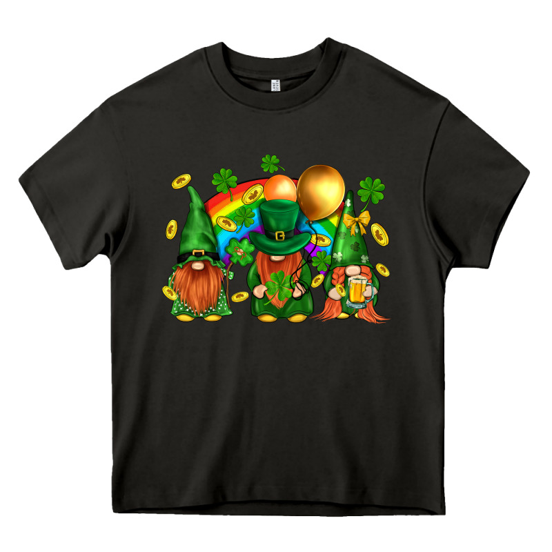 St. Patricks  Gnomies With Rainbow Heavy Core Tee by BundleAndBundleShop | Teevron