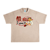 French Oak the hell i wont with sassy pinup cowgirl Urban Heavy Tee - texasbilliewilder