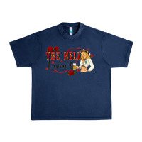 Navy the hell i wont with sassy pinup cowgirl Urban Heavy Tee - texasbilliewilder
