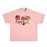 Salmon the hell i wont with sassy pinup cowgirl Urban Heavy Tee - texasbilliewilder