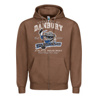Chestnut property of danbury trashers Zipper Hoodie - lanVoArt