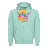 Seafoam praise the sun Zipper Hoodie - lanVoArt