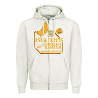 Retro Distressed Bluth's Banana Stand Zipper Hoodie | Teevron
