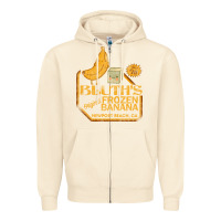 Sandshell retro distressed bluth's banana stand Zipper Hoodie - lanVoArt