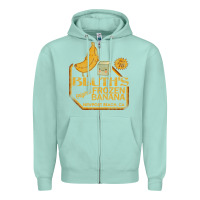 Seafoam retro distressed bluth's banana stand Zipper Hoodie - lanVoArt
