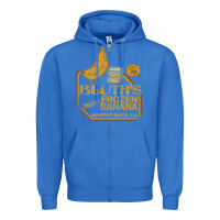 True Royal retro distressed bluth's banana stand Zipper Hoodie - lanVoArt