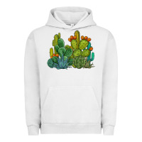 Pigment Lunar Rock watercolor cactus Urban Hoodie - BarkalooDesign
