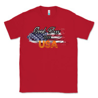 Red God Bless The USA Classic Tee - Bettercallsaul