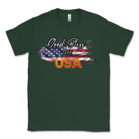 Sports Green God Bless The USA Classic Tee - Bettercallsaul