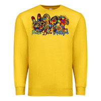Lemon peace love autism Premium Sweatshirt - RacoonDesign