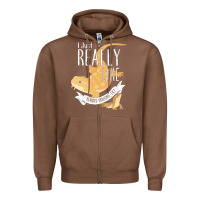 Chestnut bearded dragons i just really like bearded dragons Zipper Hoodie - lanVoArt