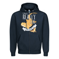 Navy bearded dragons i just really like bearded dragons Zipper Hoodie - lanVoArt