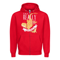 Red bearded dragons i just really like bearded dragons Zipper Hoodie - lanVoArt