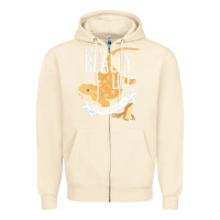 Sandshell bearded dragons i just really like bearded dragons Zipper Hoodie - lanVoArt