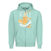 Seafoam bearded dragons i just really like bearded dragons Zipper Hoodie - lanVoArt