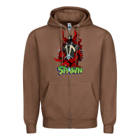 Chestnut spawn Zipper Hoodie - lanVoArt