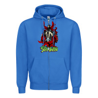 True Royal spawn Zipper Hoodie - lanVoArt