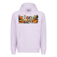 Lilac cozy vibes libbey glass Premium Hoodie - BundleAndBundleShop
