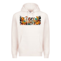 Pale Pink cozy vibes libbey glass Premium Hoodie - BundleAndBundleShop