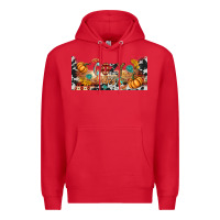 Red cozy vibes libbey glass Premium Hoodie - BundleAndBundleShop