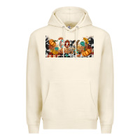 Tofu cozy vibes libbey glass Premium Hoodie - BundleAndBundleShop