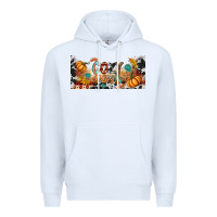 White cozy vibes libbey glass Premium Hoodie - BundleAndBundleShop