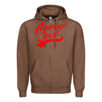 Chestnut average joe's gym 1 Zipper Hoodie - lanVoArt