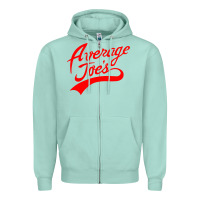 Seafoam average joe's gym 1 Zipper Hoodie - lanVoArt