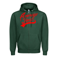 Sports Green average joe's gym 1 Zipper Hoodie - lanVoArt