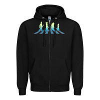 Black wizard of oz abbey brick road Zipper Hoodie - lanVoArt