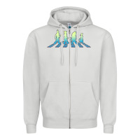 Dove Grey wizard of oz abbey brick road Zipper Hoodie - lanVoArt