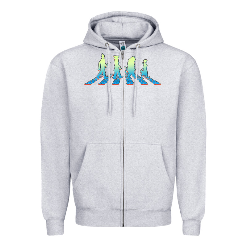 Wizard Of Oz Abbey Brick Road Zipper Hoodie by lanVoArt | Teevron