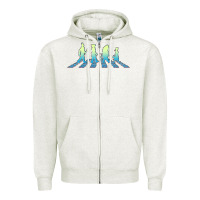 Oatmeal Heather wizard of oz abbey brick road Zipper Hoodie - lanVoArt