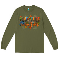 Army Green sweather weather Long Sleeve Tee - CowGirlArtShop
