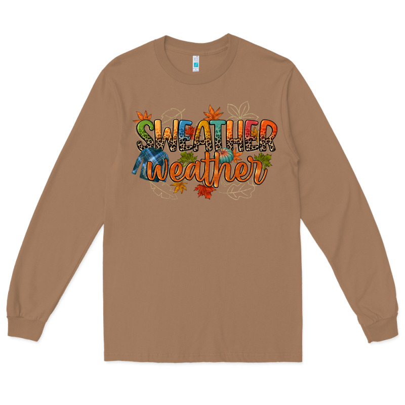 Sweather Weather Long Sleeve Tee by CowGirlArtShop | Teevron
