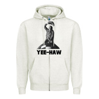 Oatmeal Heather dr. strangelove   major kong Zipper Hoodie - lanVoArt