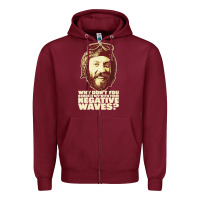 Burgundy oddball from kellys heroes – negative waves movie quote original de Zipper Hoodie - lanVoArt
