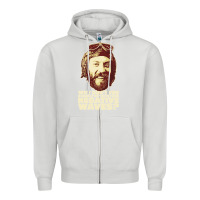 Dove Grey oddball from kellys heroes – negative waves movie quote original de Zipper Hoodie - lanVoArt