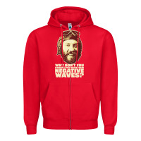 Red oddball from kellys heroes – negative waves movie quote original de Zipper Hoodie - lanVoArt