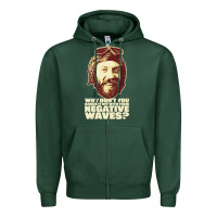 Sports Green oddball from kellys heroes – negative waves movie quote original de Zipper Hoodie - lanVoArt