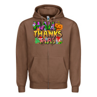 Chestnut holiday fusion art Zipper Hoodie - CowhideDigitalArt