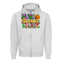 Dove Grey holiday fusion art Zipper Hoodie - CowhideDigitalArt