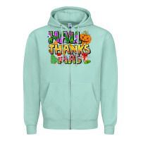 Seafoam holiday fusion art Zipper Hoodie - CowhideDigitalArt