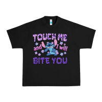 Black touch me and i will bite you Urban Heavy Tee - texasbilliewilder