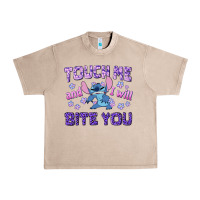 French Oak touch me and i will bite you Urban Heavy Tee - texasbilliewilder