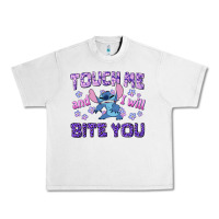 Lunar Rock touch me and i will bite you Urban Heavy Tee - texasbilliewilder