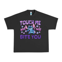 Pigment Black touch me and i will bite you Urban Heavy Tee - texasbilliewilder