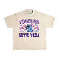 Sandshell touch me and i will bite you Urban Heavy Tee - texasbilliewilder