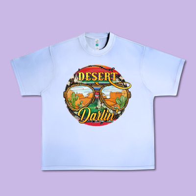 Desert Darlin' Sunglassess Urban Heavy Tee Designed By Jahusdesignshop